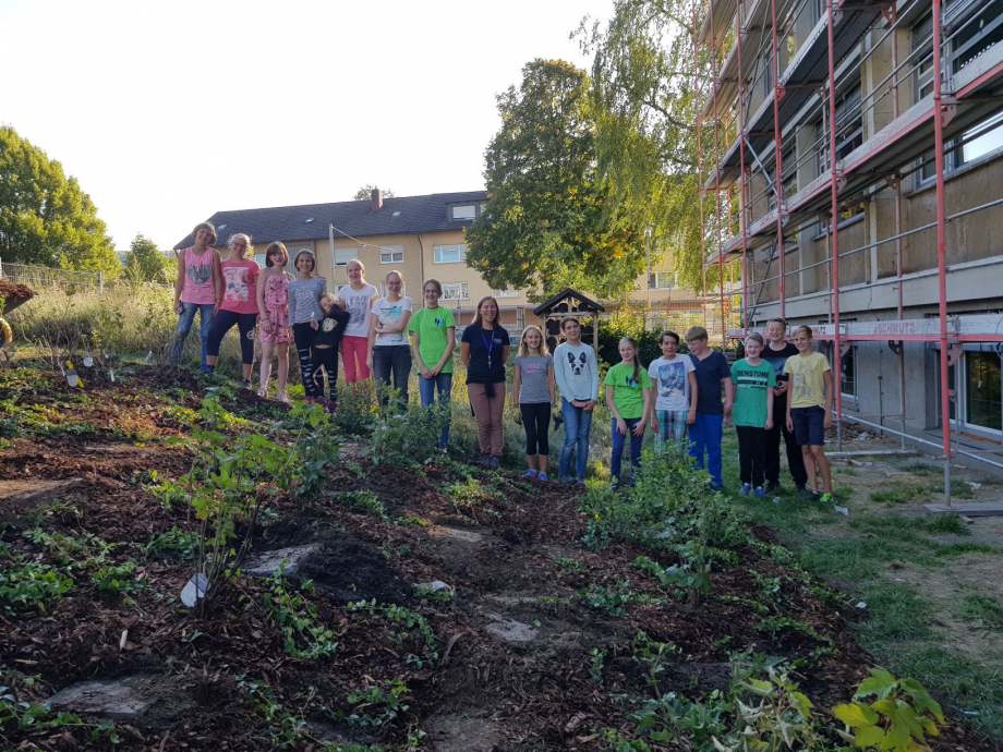 Urbaner Gartenanbau am Scheffel-Gymnasium